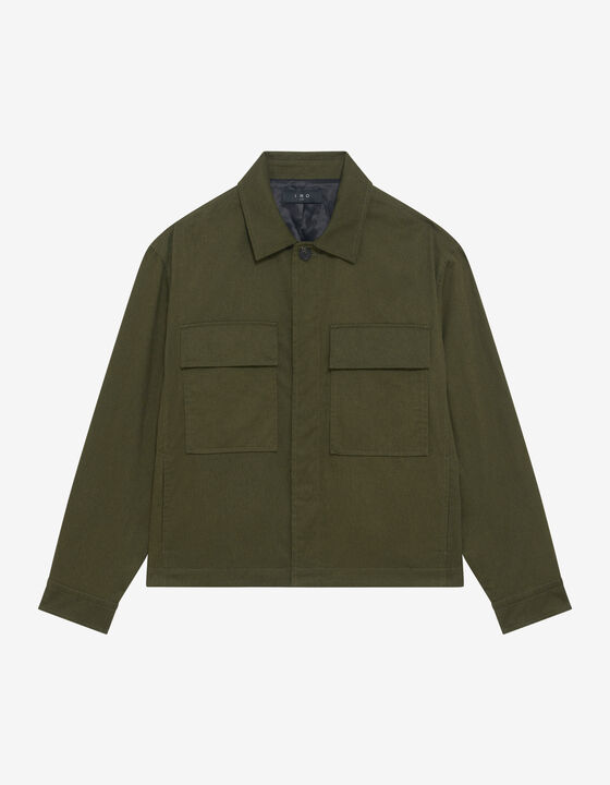 LONG-SLEEVED OVERSHIRT