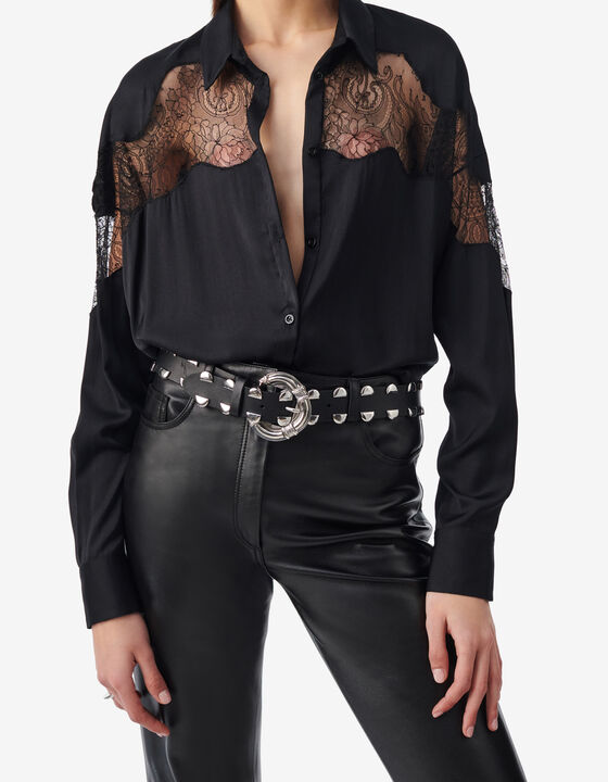 SATIN SHIRT