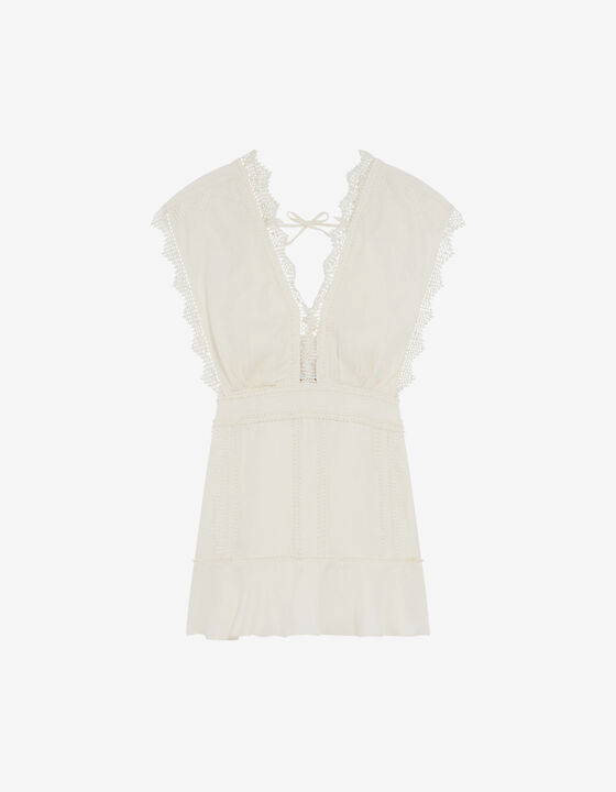 ROBE EN DENTELLE JACQUARD