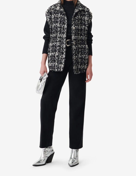 TWEED SLEEVELESS JACKET