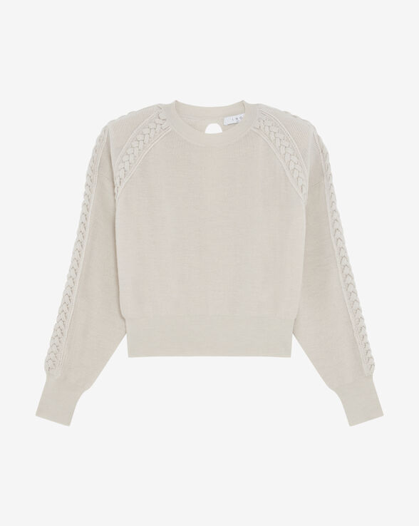 PULL À MAILLES TORSADÉES DAYL