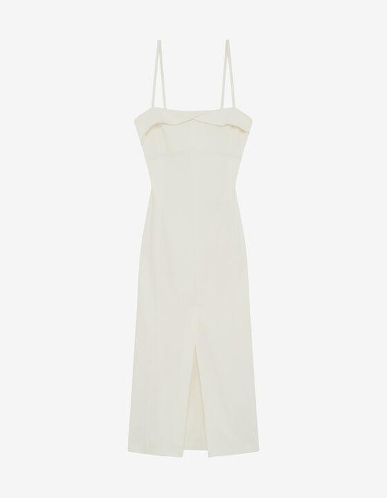ROBE LONGUE À BRETELLES
