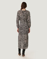 ROMERI PRINTED SILK MIDI DRESS  image number null