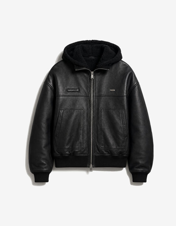 REVERSIBLE HOODED JACKET