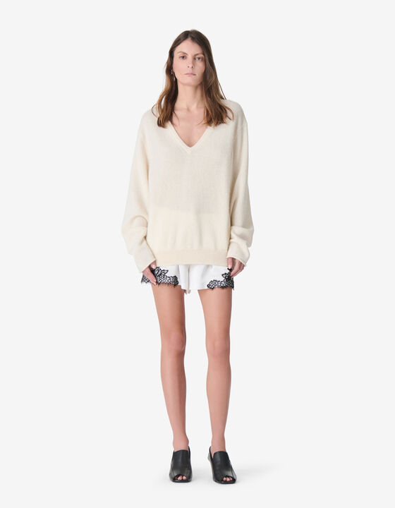 ALPACA V-NECK SWEATER