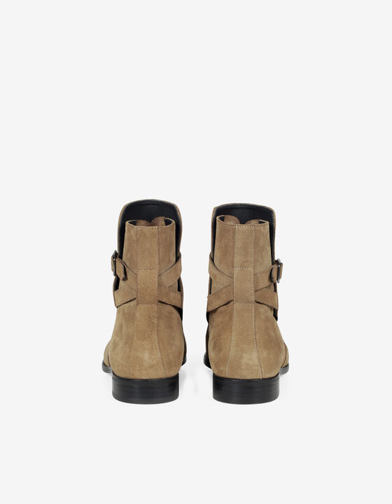BOOTS JODPHUR EN CUIR