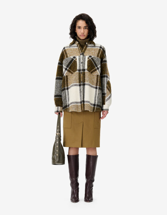 PLAID OVERSHIRT