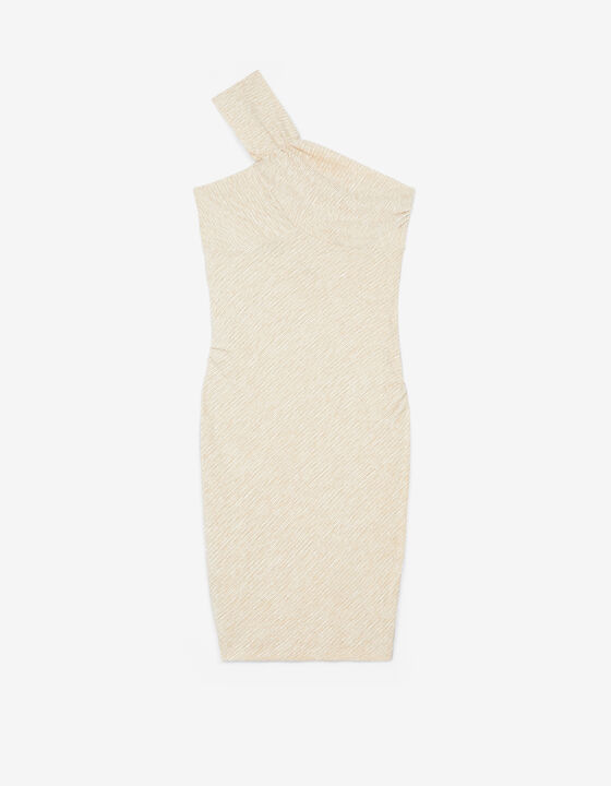 ASYMMETRICAL MIDI DRESS