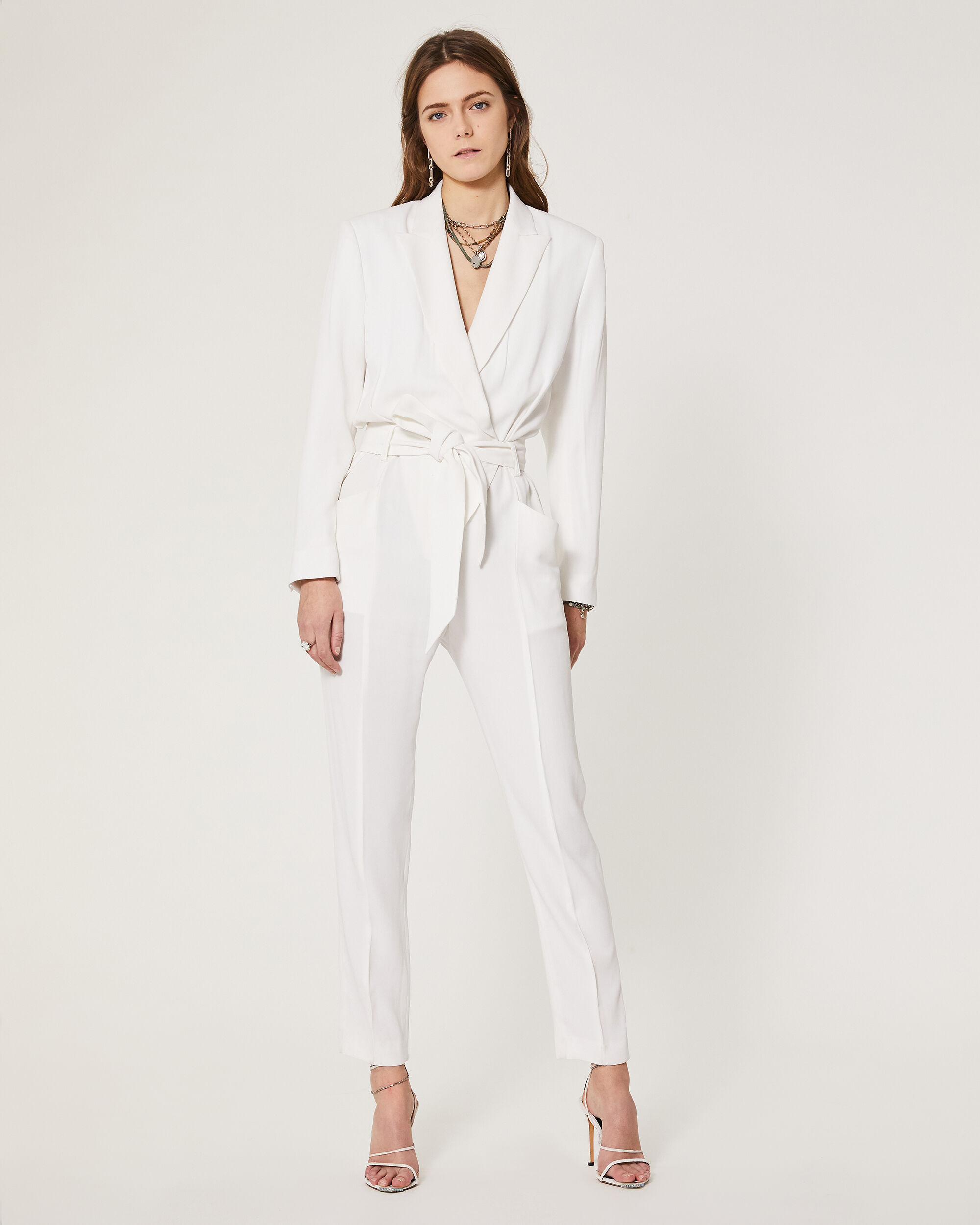 ax paris tropical print jumpsuit
