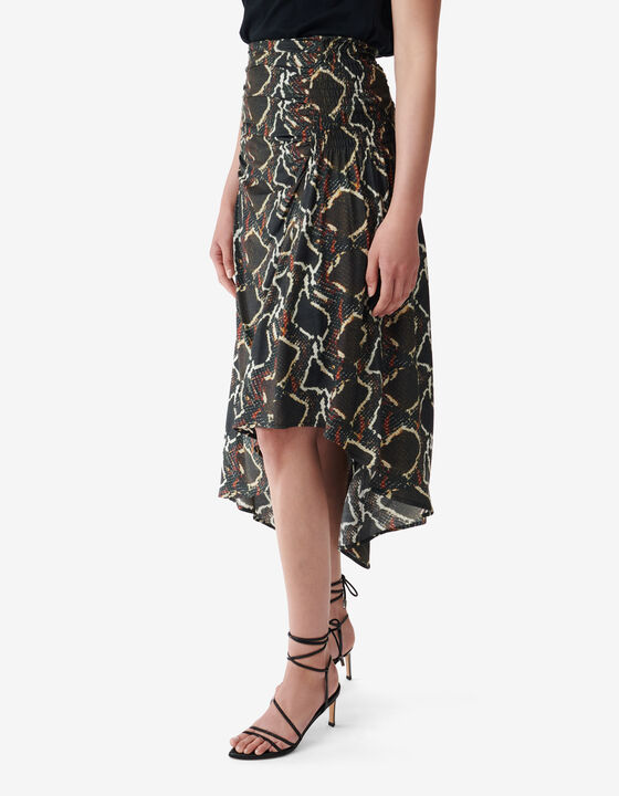 PRINTED SKIRT