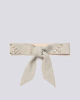ENEKO SUEDE STUDDED TIE WAIST BELT  image number null