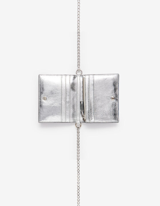 LEATHER WALLET WITH CHAIN
