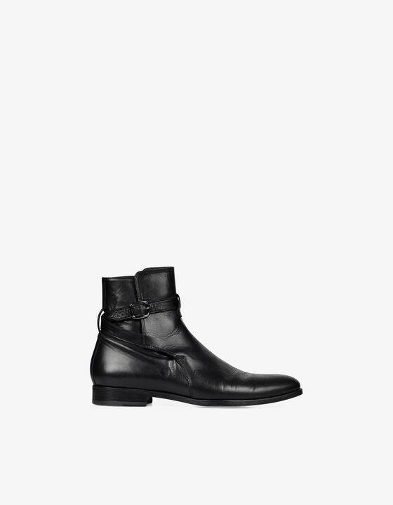 LEATHER JODHPUR BOOTS