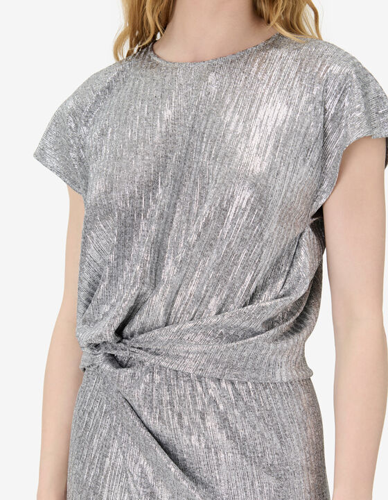 ROBE EN LUREX