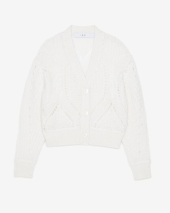 TAPAGE CABLE KNIT CARDIGAN