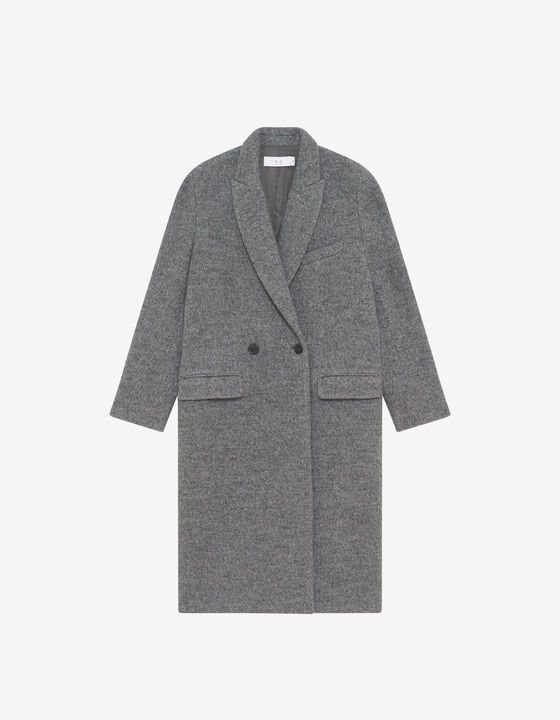 STRAIGHT-CUT LONG COAT