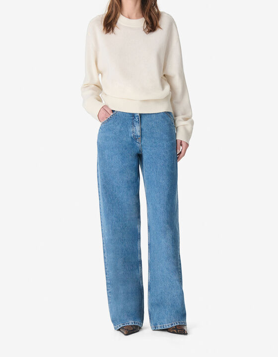 ROUND-NECK CASHMERE SWEATER