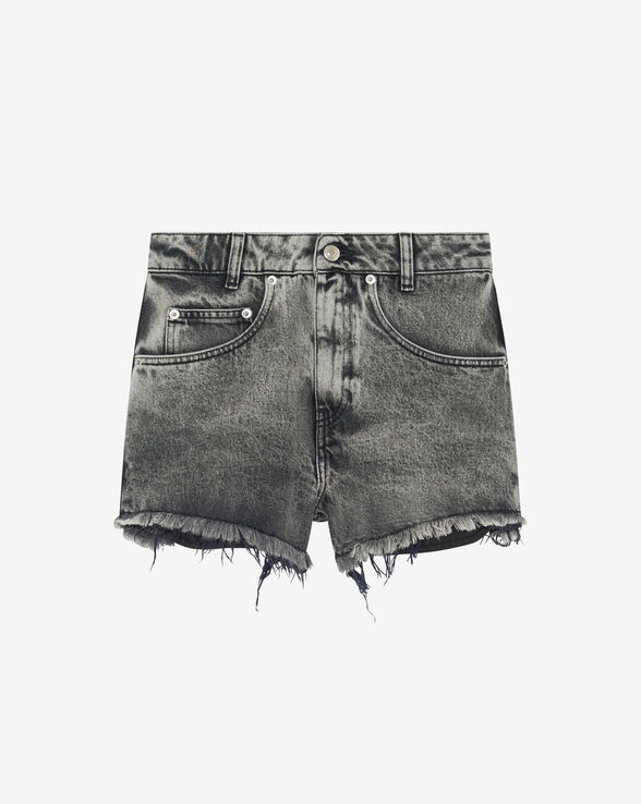 BELEM RAW EDGE DENIM SHORTS