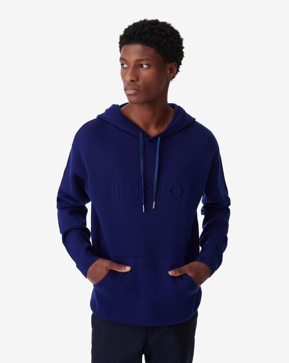 FICHO WOOL SWEATSHIRT WITH LOGO