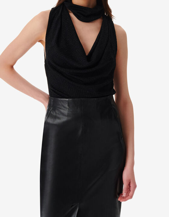 LUREX JERSEY TOP