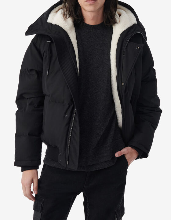 HOODED DOWN JACKET
