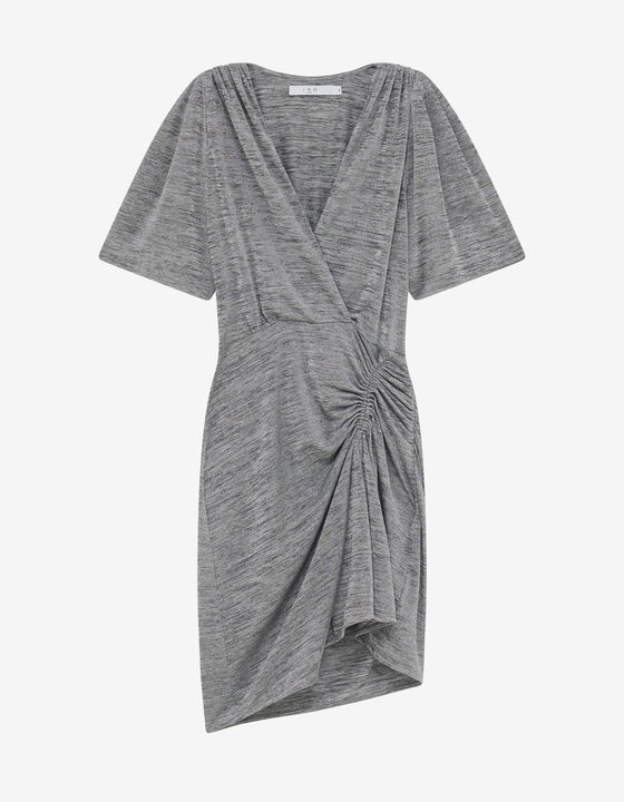 DRAPED DRESS