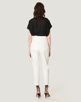 AOKI HIGH WAIST CROPPED TROUSERS image number null