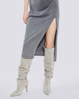 ELGOW STUDDED SUEDE SLOUCHE BOOTS image number null