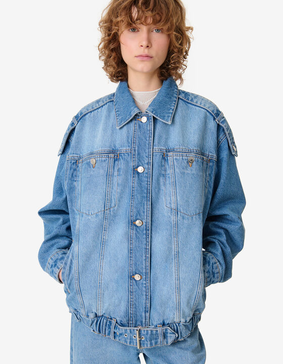 DENIM BLOUSON