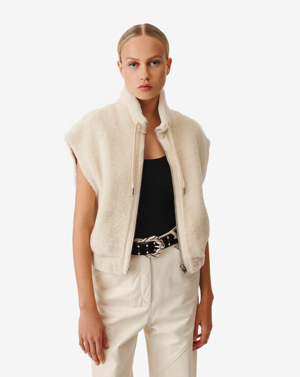 QIAN SHEEPSKIN VEST