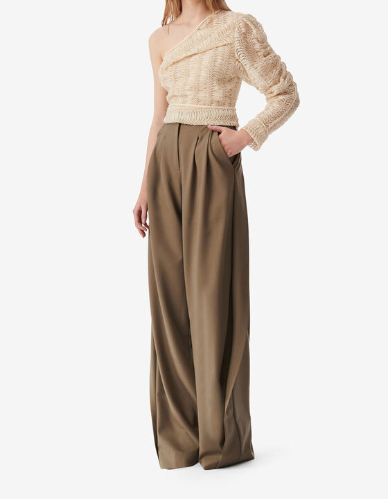 ONE SHOULDER CROP TOP