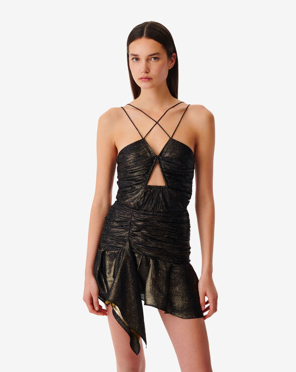 NIKKI SHORT ASYMMETRICAL DRESS