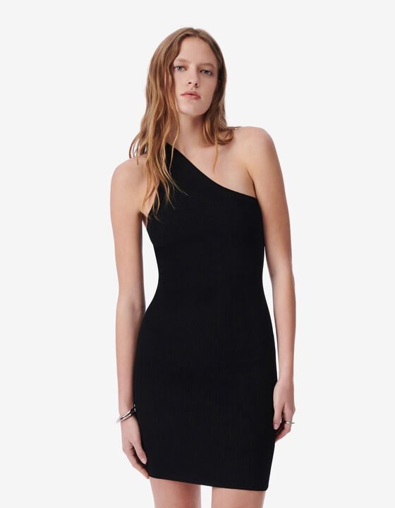 ASYMMETRIC KNIT DRESS