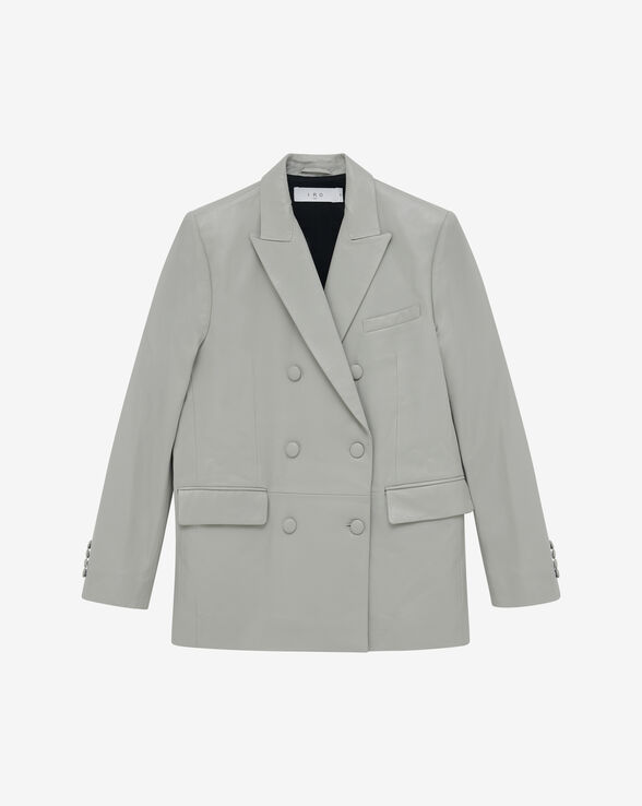 VESTE DE TAILLEUR EN CUIR DOUMI