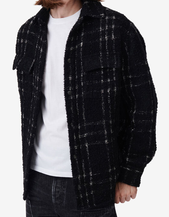 TWEED OVERSHIRT