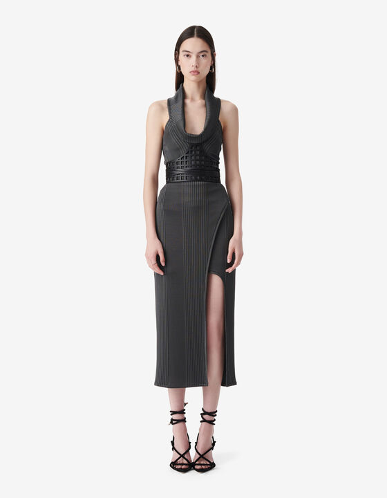 MIDI WRAP SKIRT