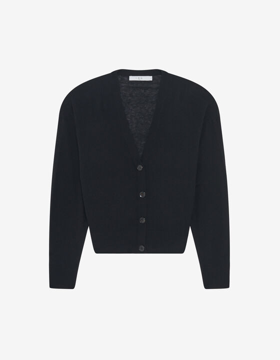OVERSIZED V-NECK CARDIGAN