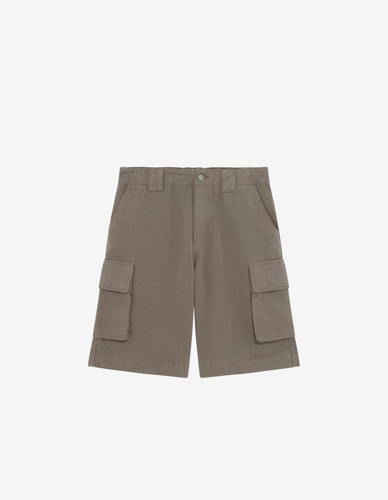 DENIM CARGO SHORTS