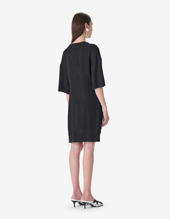 ROBE MIDI &Agrave; COL ROND