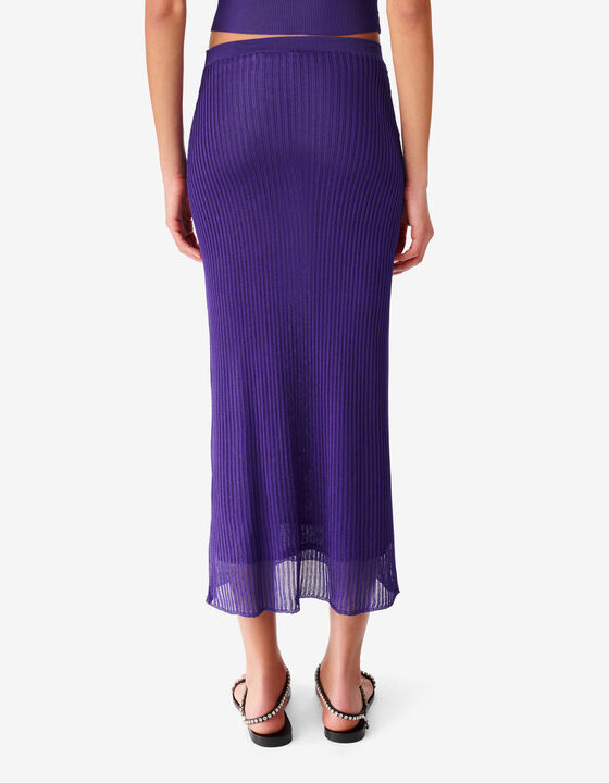 LONG KNIT SKIRT