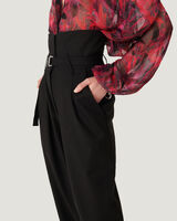 FOLARDI ULTRA HIGH RISE TROUSER PANTS image number null