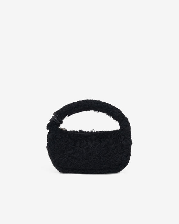 NOUÉ BABY FLUFFY LEATHER BAG