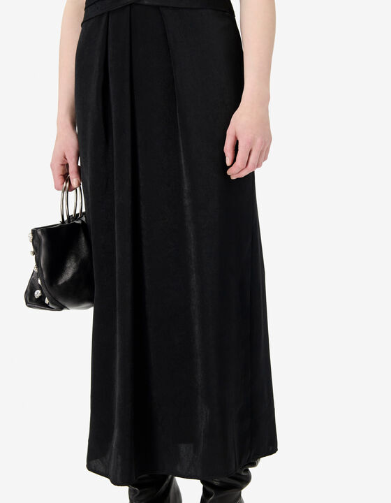 ROBE LONGUE PLISS&Eacute;E
