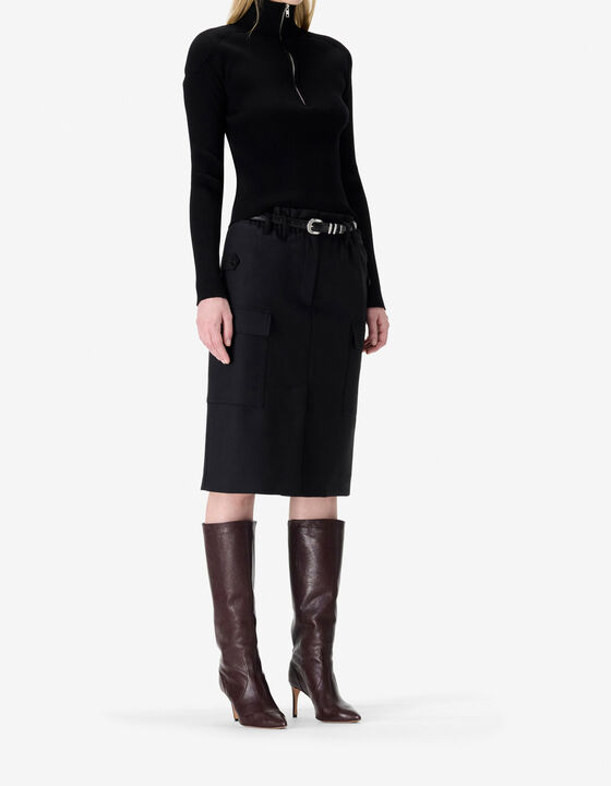 WOOL SKIRT
