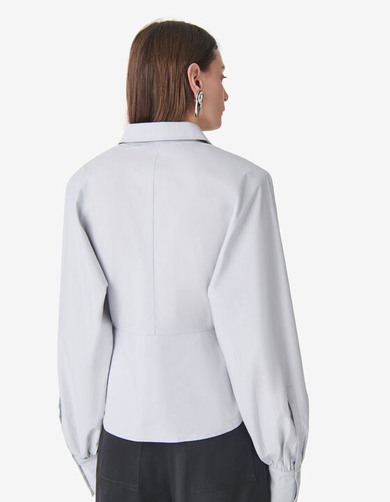 STRUCTURED LONG-SLEEVED SHIRT