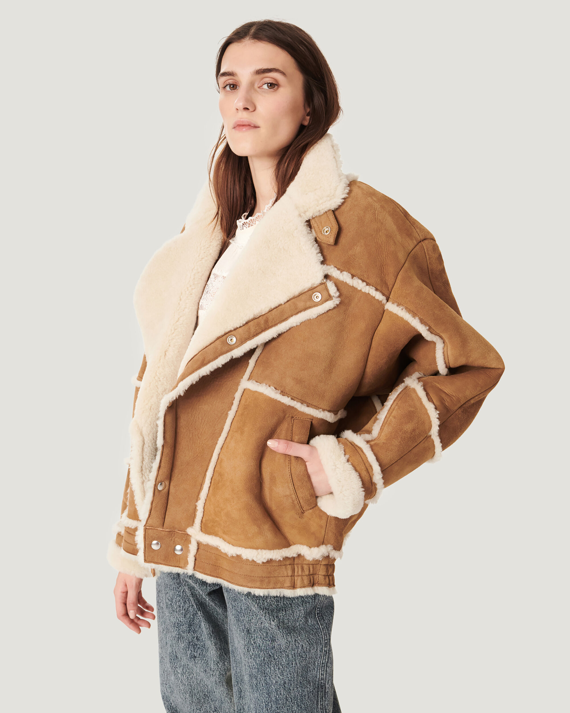 shearling lined