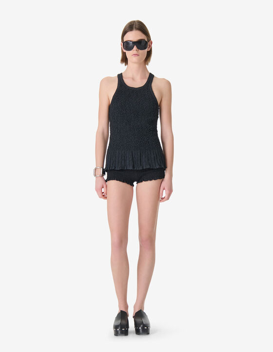SMOCKED TANK TOP