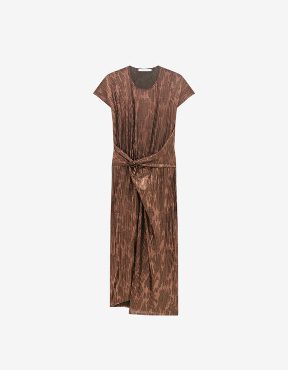 ROBE EN LUREX