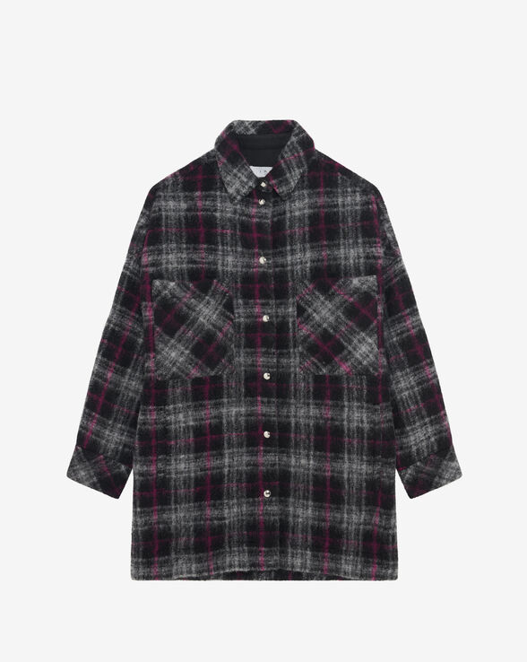 TERESA CHECKERED OVERSHIRT