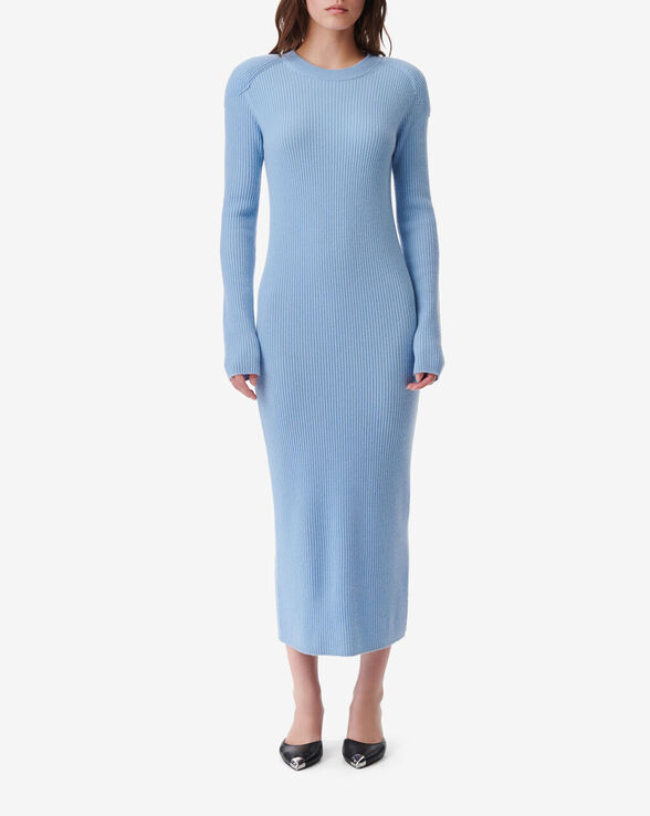 ROBE LONGUE EN CACHEMIRE LIETTE